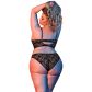 Magic Silk Longeline BH Set Plus Size