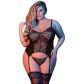 Magic Silk 'Merry Widow' Chemise Set Plus Size