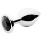 Sinful Black Jewel Metalen Buttplug Medium