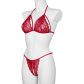 NORTIE Friia Red BH en Kruisloze G-string Set