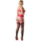 Cottelli Beha met Halve Cups Set Rood Plus Size