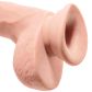 King Cock Plus Triple Density Dildo met Ballen 24,1 cm