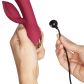Rocks Off Everygirl Rabbitvibrator Maroon