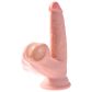 King Cock Plus Triple Density Swinging Balls Dildo 19 cm