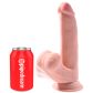 King Cock Plus Triple Density Swinging Balls Dildo 23,5 cm