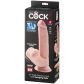 King Cock Plus Triple Density Swinging Balls Dildo 23,5 cm