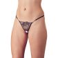 Cottelli Kruisloze G-String met Rode Strass Steentjes