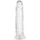 Willie City Transparante Realistische Dildo met Zuignap 15 cm