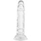Willie City Transparante Realistische Dildo met Zuignap 13 cm