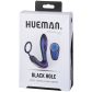 Hueman Black Hole Anale Vibrator met Penisring