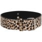 baseks Leopard Halsband met Ketting
