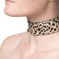 baseks Leopard Halsband met Ketting