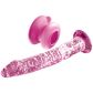 Icicles Nr. 86 Roze Glazen Dildo