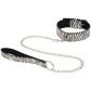 baseks Zebra Halsband met Ketting