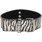 baseks Zebra Halsband met Ketting