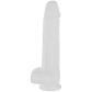 Willie City Classic Frosted Clear Realistische Dildo met Zuignap 24,5 cm