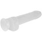 Willie City Classic Frosted Clear Realistische Dildo met Zuignap 24,5 cm