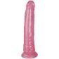baseks Glitter Dildo Pink 20 cm