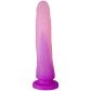baseks Gradient Glitter Dildo met Zuignap 20 cm