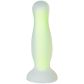 baseks Glow in the Dark Yellow Anale Dildo Medium