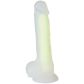 baseks Glow in the Dark Yellow Dildo met Zuignap 21,5 cm