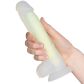 baseks Glow in the Dark Yellow Dildo met Zuignap 21,5 cm