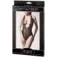 Grey Velvet Sexy V Plunge Kanten Body