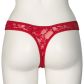 NORTIE Siv Red Kruisloze G-string
