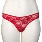 NORTIE Siv Red Kruisloze G-string Plus Size