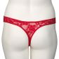 NORTIE Siv Red Kruisloze G-string Plus Size