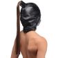 Strict PU-leren Bondage-kap met Paardenstaart
