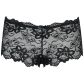 Obsessive Idillia Shorties Zwart Kanten Shorts