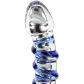 ToyJoy G-Spot Gemstone Glazen Dildo 18 cm