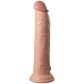 King Cock Elite Dual Density Vibrerende Dildo met Afstandsbediening 25 cm