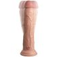King Cock Elite Dual Density Vibrerende Dildo met Afstandsbediening 25 cm