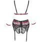 Cottelli Bondage Bh en Kruisloos Slipje Set Plus Size