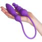Adrien Lastic 2X Dubbele Vibrator met Afstandbediening