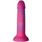 baseks Red Galaxy Siliconen Dildo met Zuignap 18 cm