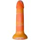 baseks Orange Sunset Siliconen Dildo met Zuignap 18 cm