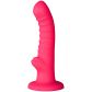 baseks Ribbed Stimulation Siliconen Dildo 17 cm