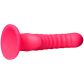 baseks Ribbed Stimulation Siliconen Dildo 17 cm