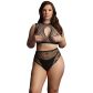 Le Désir Visnet Key-Hole Beha Set Plus Size