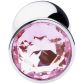 Sinful Pink Jewel Metalen Buttplug Small