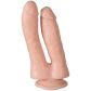 Willie City Realistische Dubbele Dildo met Zuignap 18 cm