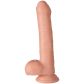 Willie City Classic Uncut Realistische Dildo met Zuignap 22 cm