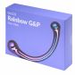 Sinful Rainbow G&P Glazen Dildo 17 cm