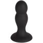 Sinful Jiggle Black Buttplug Medium