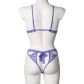NORTIE Heather Purple BH en Kruisloos Slipje Set
