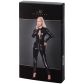Noir Handmade Catsuit met Rits Plus Size