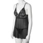 NORTIE Basil Black Babydoll Set